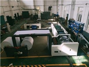 A4 Kho Rotary Kuj Slitting Tshuab, A4 Ntawv Txiav Tshuab, Ntawv Txiav Khoom, Ntim Tshuab, Tsis Siv Neeg Baler